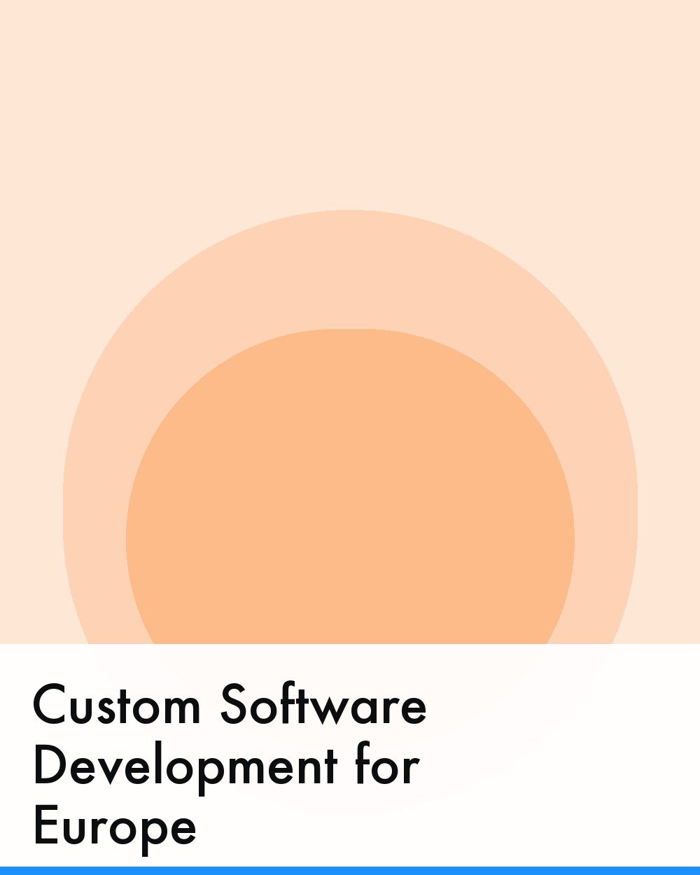 Custom Software Development for Europe