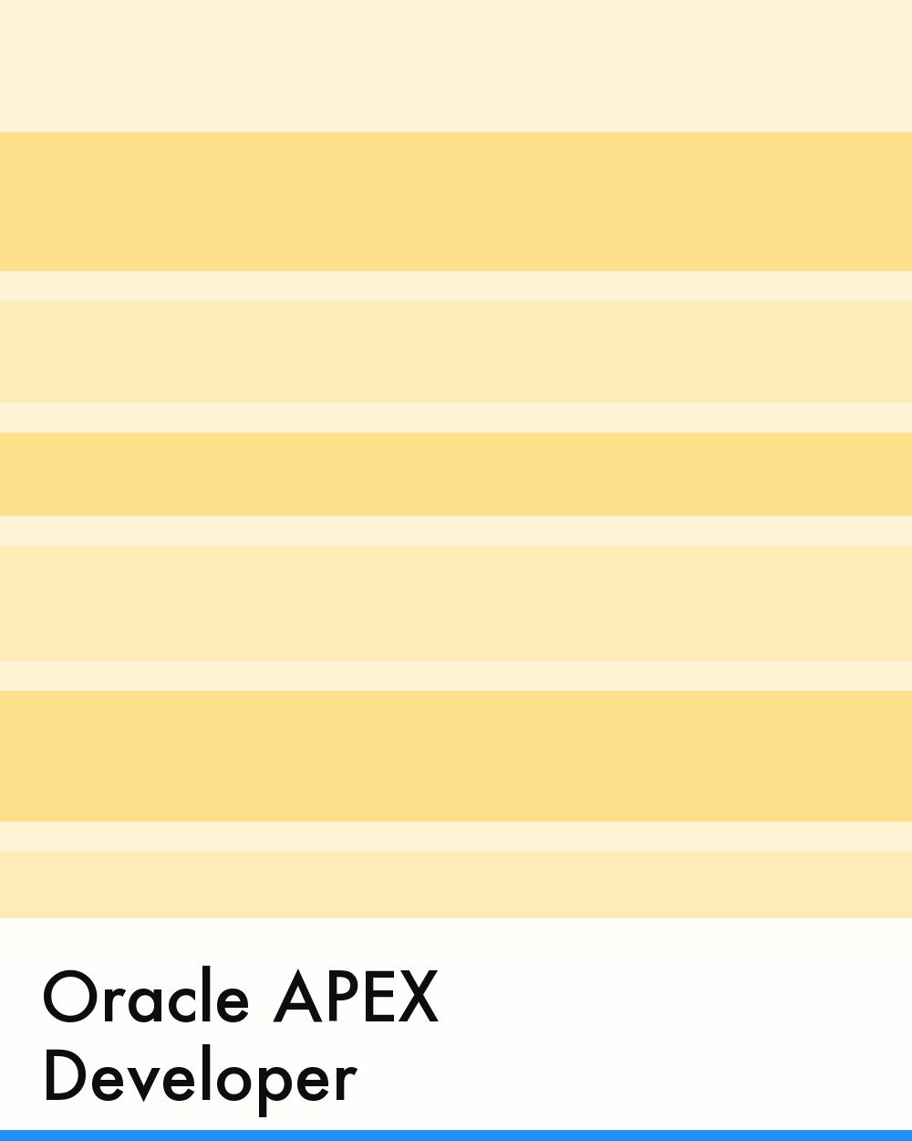 Oracle APEX Developer